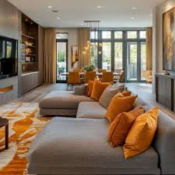 Vintage rich 17 x 17 decorator, wealthy home pillows, fringe and leather - Picture 4 of 16